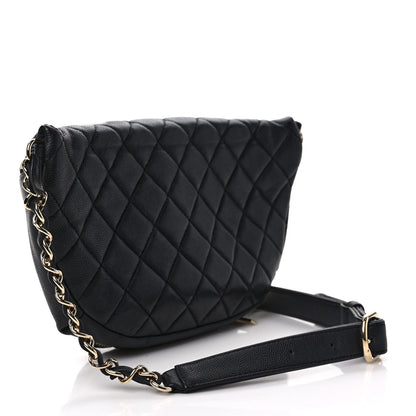 Chanel Caviar Quilted Business Affinity Waist Belt Bag Black 3 of 9