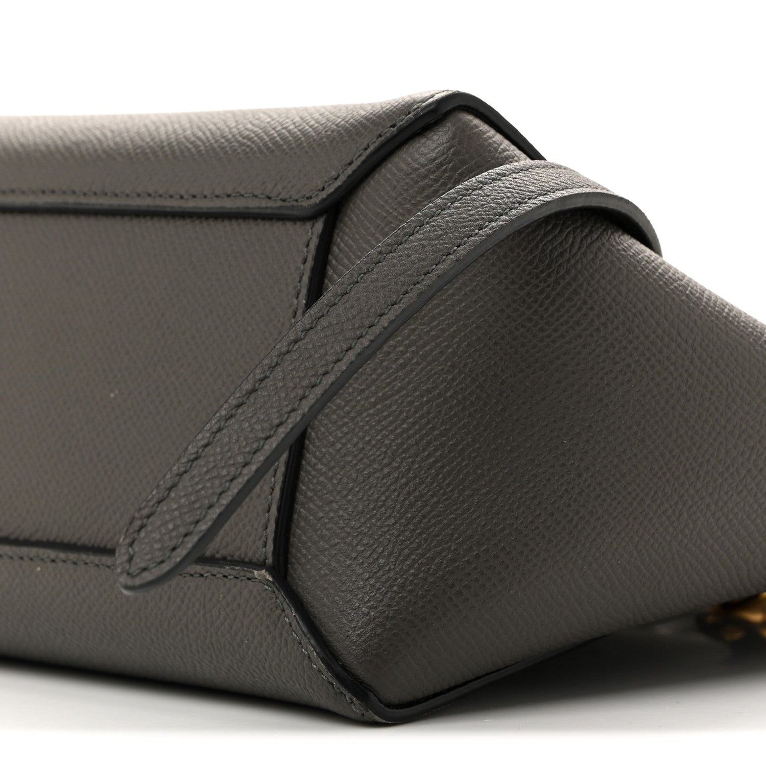 Celine Grained Calfskin Nano Belt Bag Grey 18 of 25