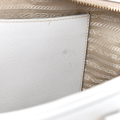 Prada Saffiano Lux Tote Bowler Talco 9 of 19