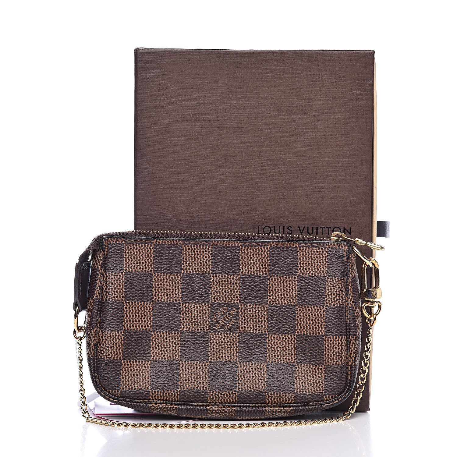 Louis Vuitton Damier Ebene Mini Pochette Accessories 10 of 10