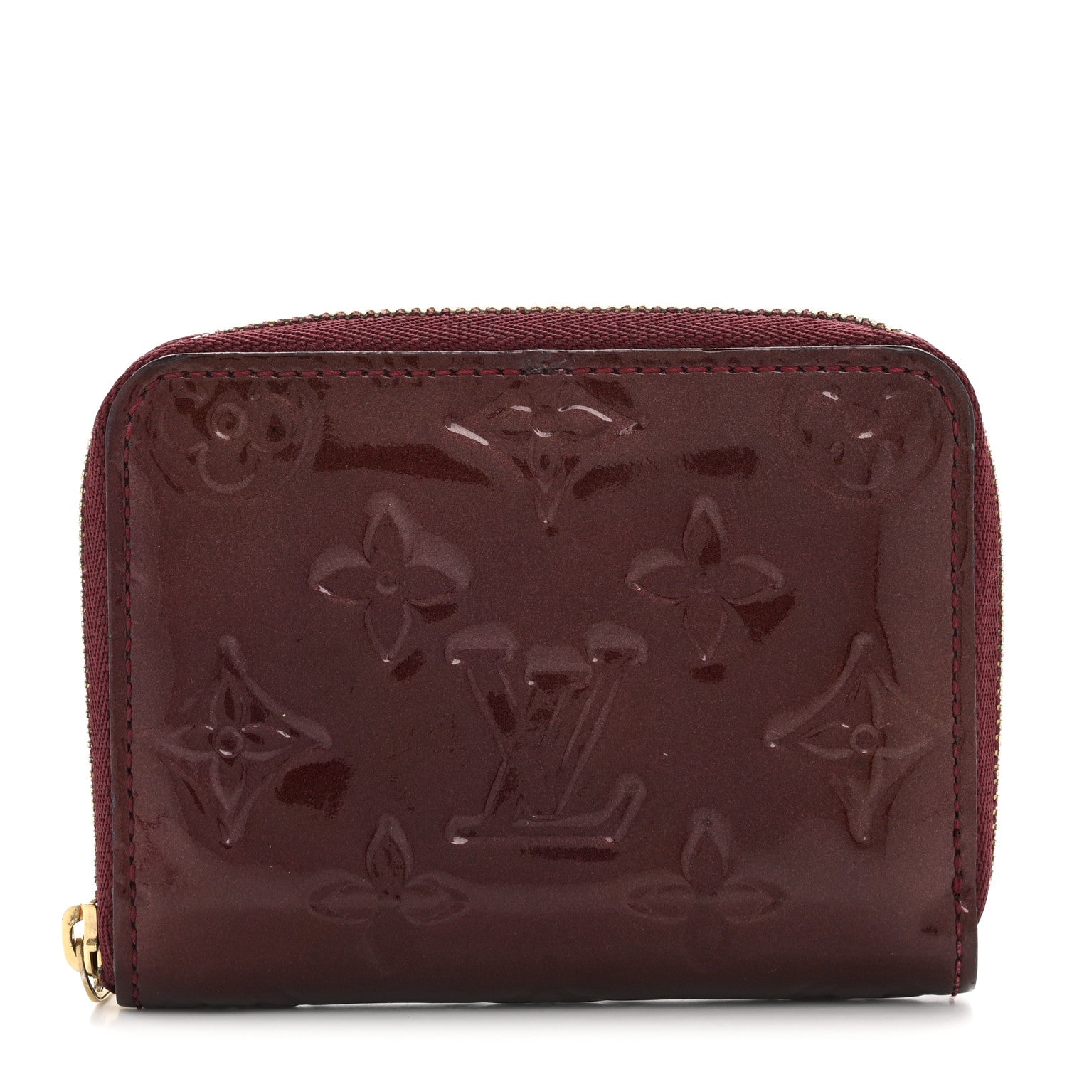 Louis Vuitton Vernis Zippy Coin Purse Amarante 1 of 9