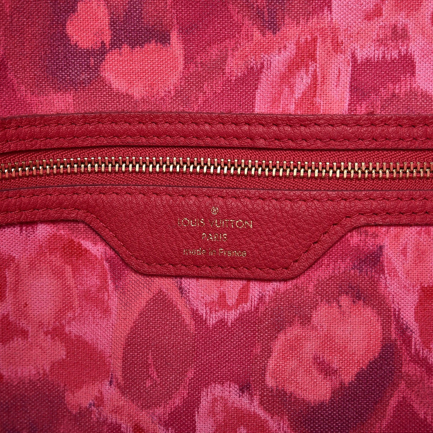 Louis Vuitton Monogram Articles de Voyage Ikat Neverfull GM Rose Indien 6 of 13