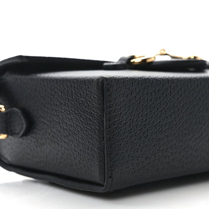Gucci Calfskin Horsebit 1955 Shoulder Bag Black 8 of 10