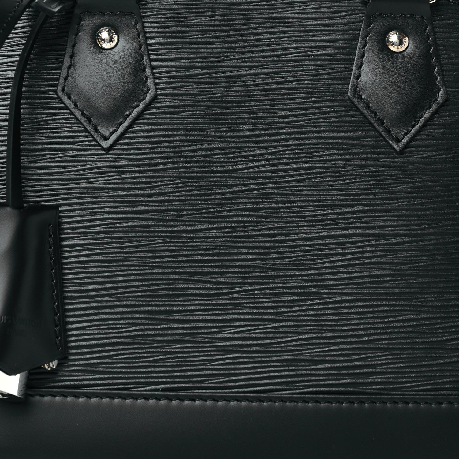 Louis Vuitton Epi Alma BB Black 7 of 10