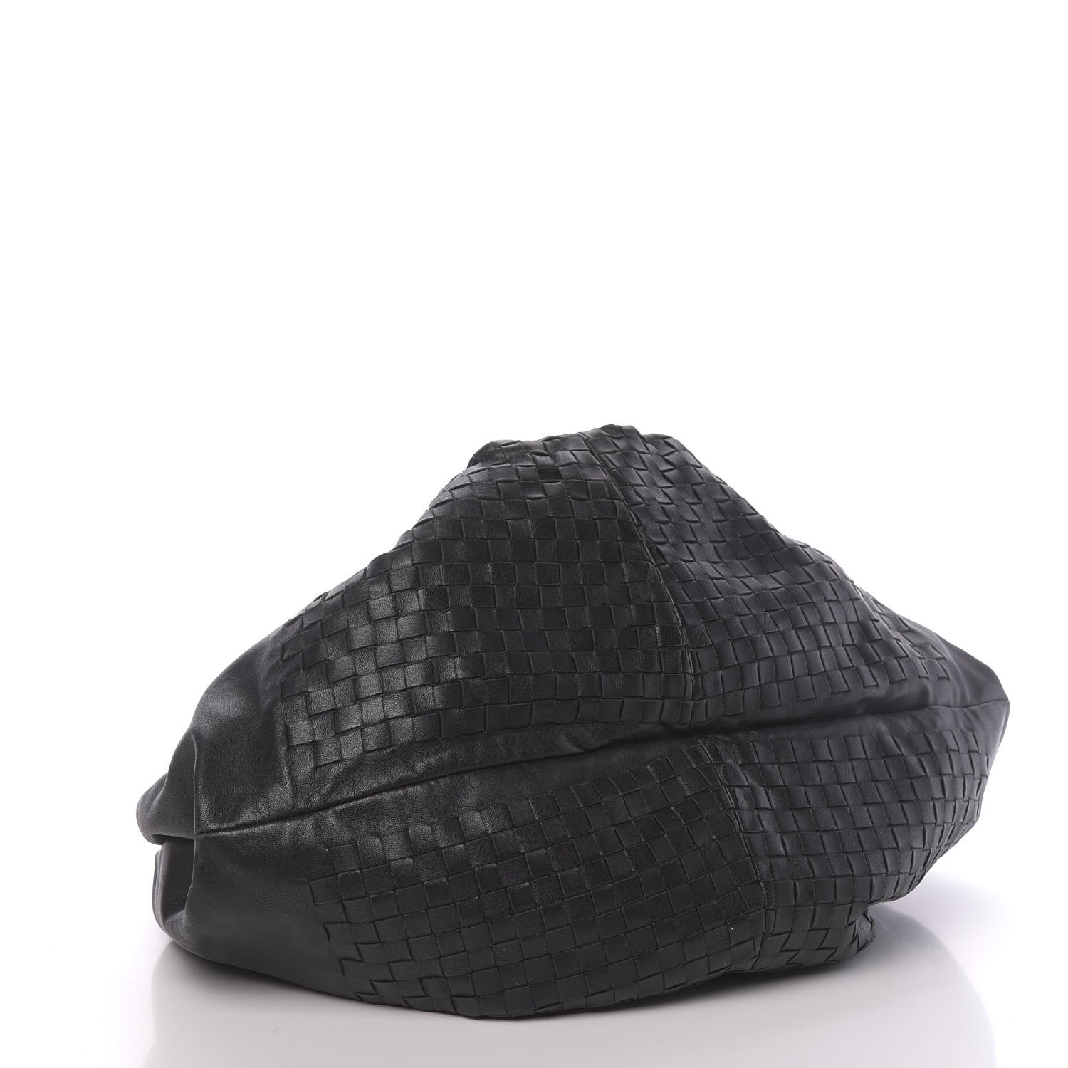 Bottega Veneta Nappa Intrecciato Aquilone Fortune Cookie Hobo Black 4 of 14