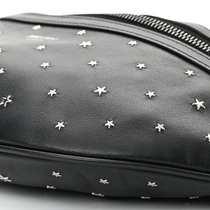 Jimmy Choo Calfskin Star Studded Belt Bag Black 10 of 10