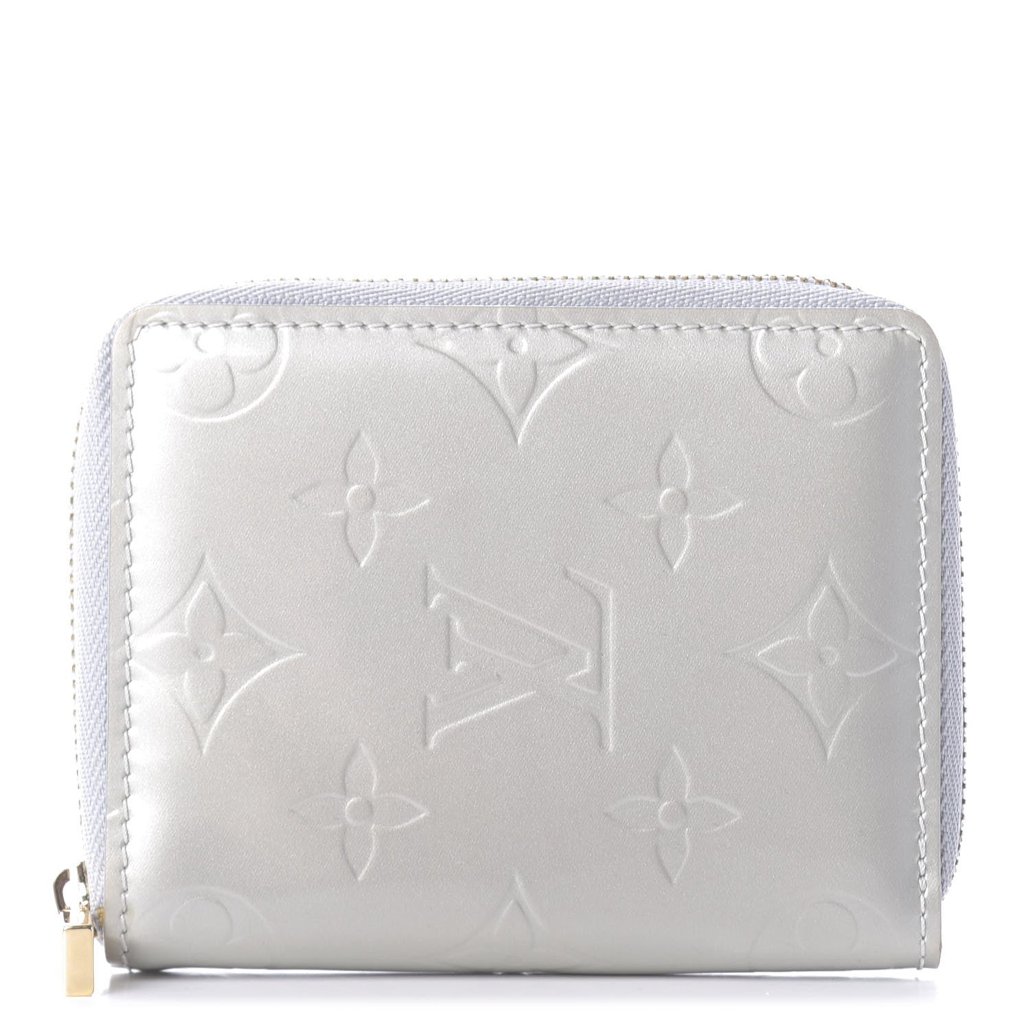 Louis Vuitton Vernis Broome Zip Wallet Gris 1 of 9