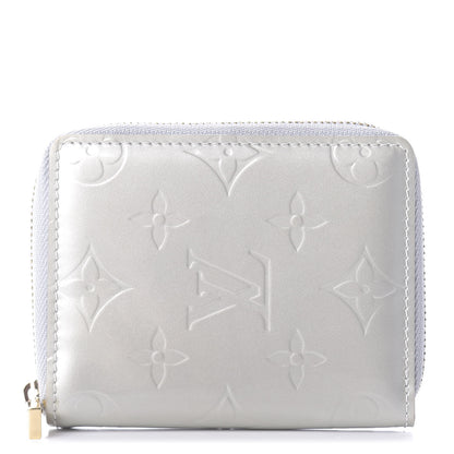 Louis Vuitton Vernis Broome Zip Wallet Gris 1 of 9