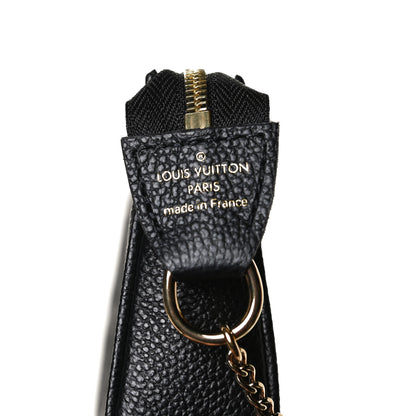 Louis Vuitton Empreinte Monogram Giant Mini Pochette Accessories Black 5 of 7