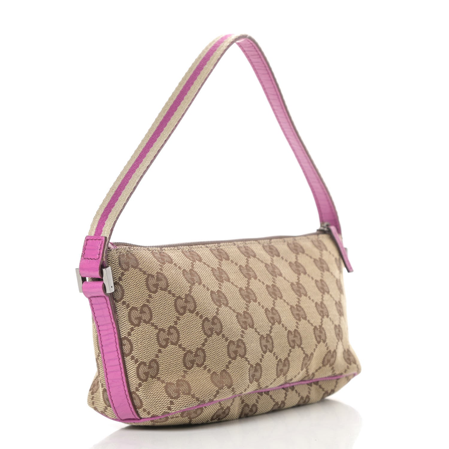 Gucci Monogram Boat Pochette Pink 3 of 12