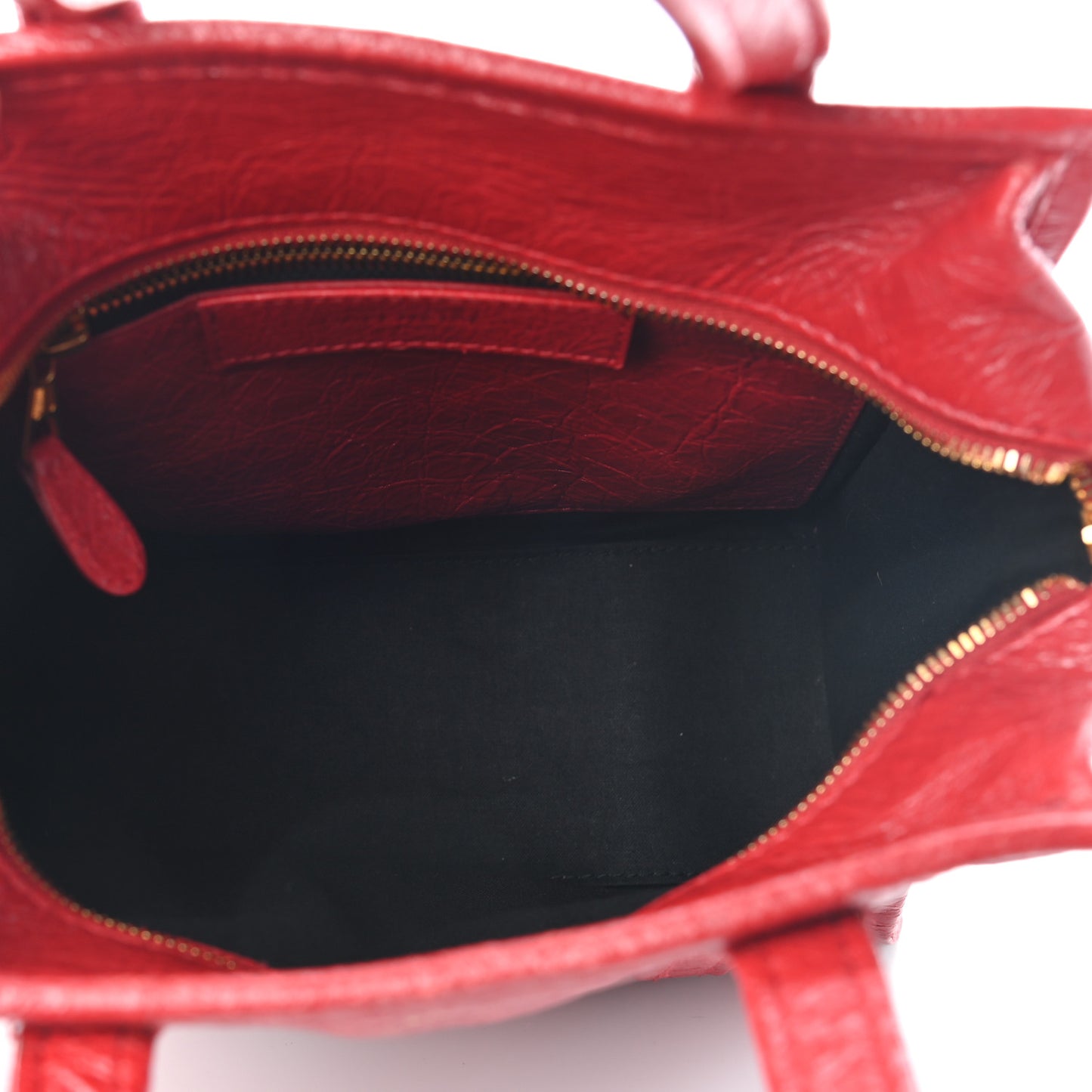 Agneau XS Bazar Shopper Tote Rouge Groseille