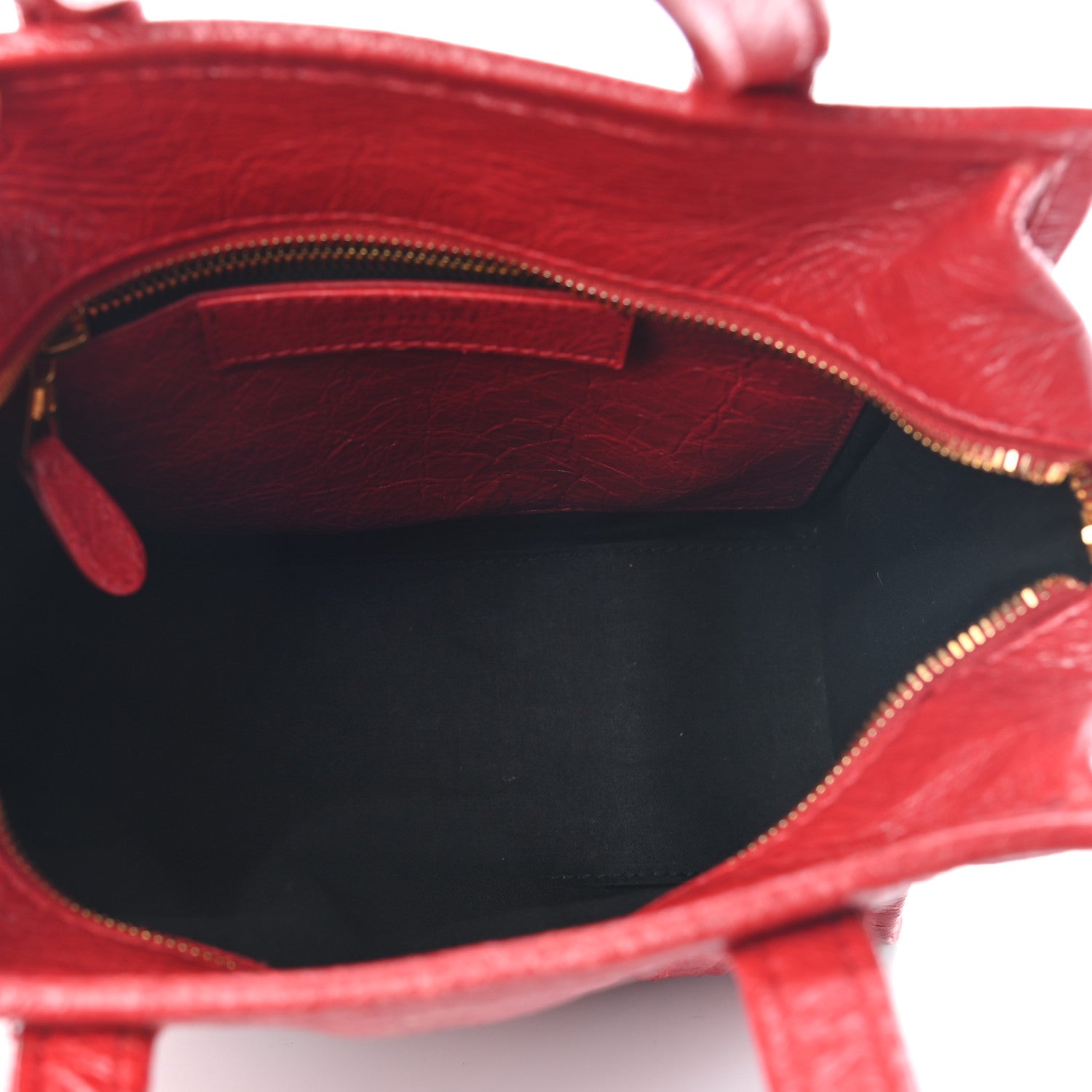 Balenciaga Agneau XS Bazar Shopper Tote Rouge Groseille 5 of 9