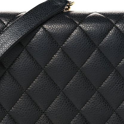 Chanel Caviar Quilted Boy Wallet On Chain WOC Black 9 of 13