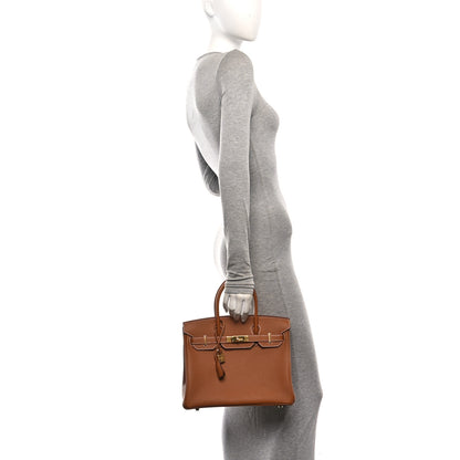 Hermes Togo Birkin 30 Gold 2 of 13