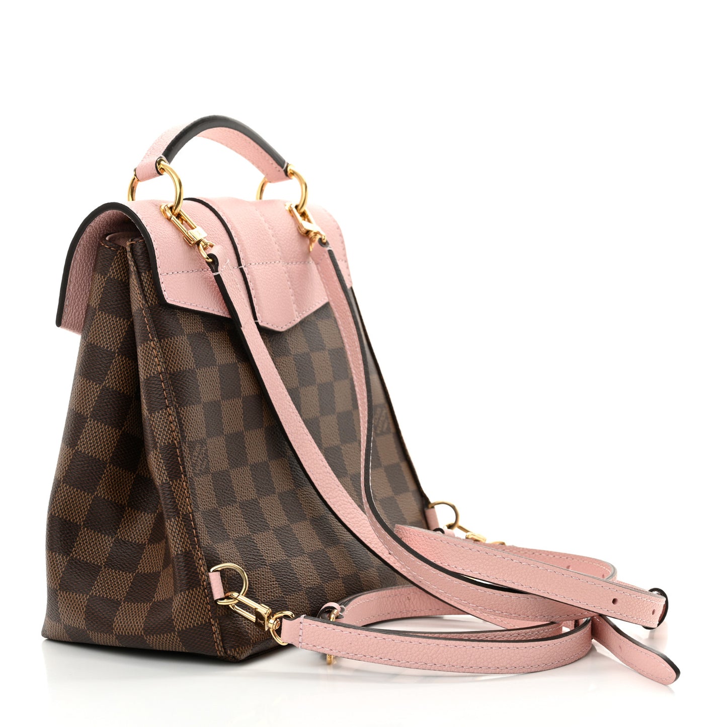 Damier Ebene Clapton Backpack Magnolia