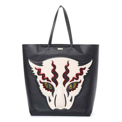 Stella McCartney Faux Leather Wild Cat Tote Black 1 of 14