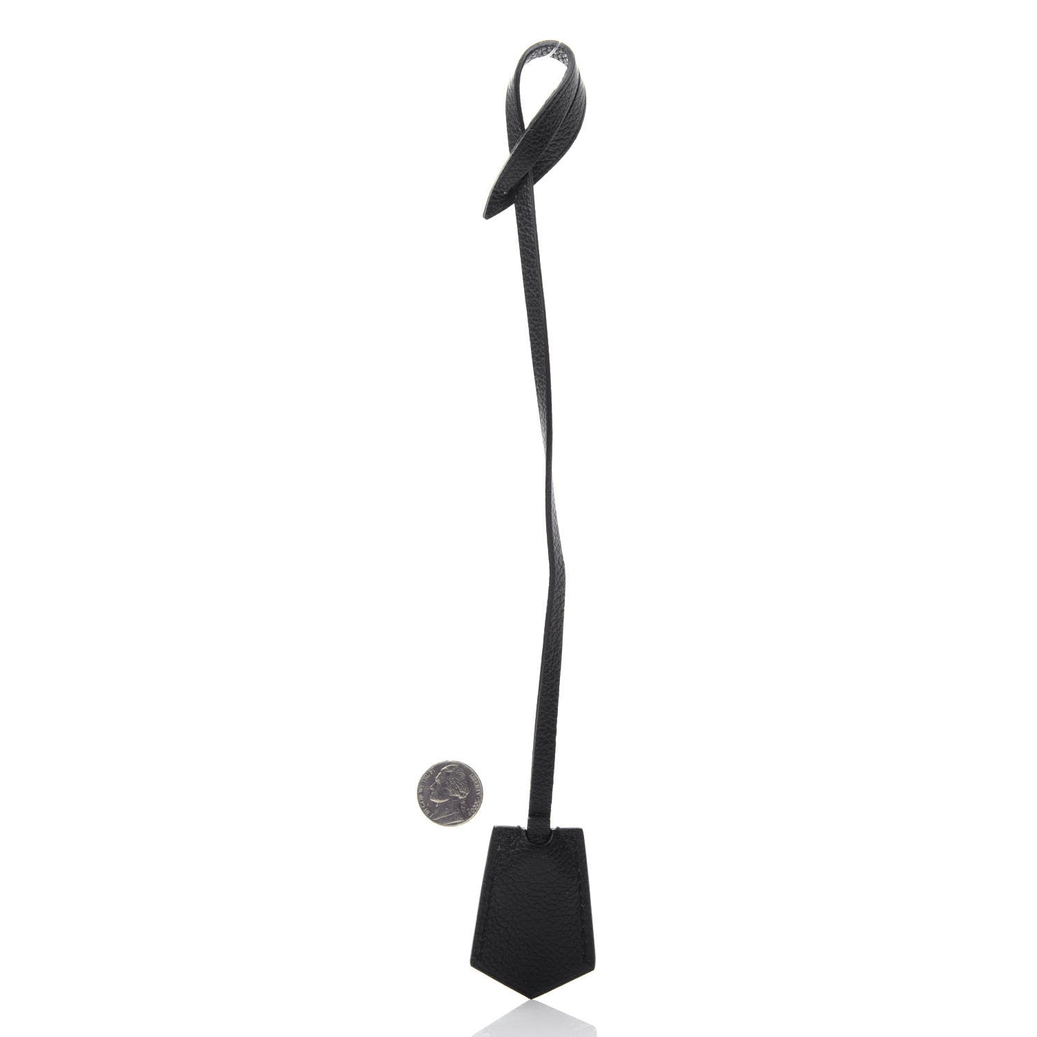 Louis Vuitton Calfskin Clochette Key Bell Holder Black 2 of 3