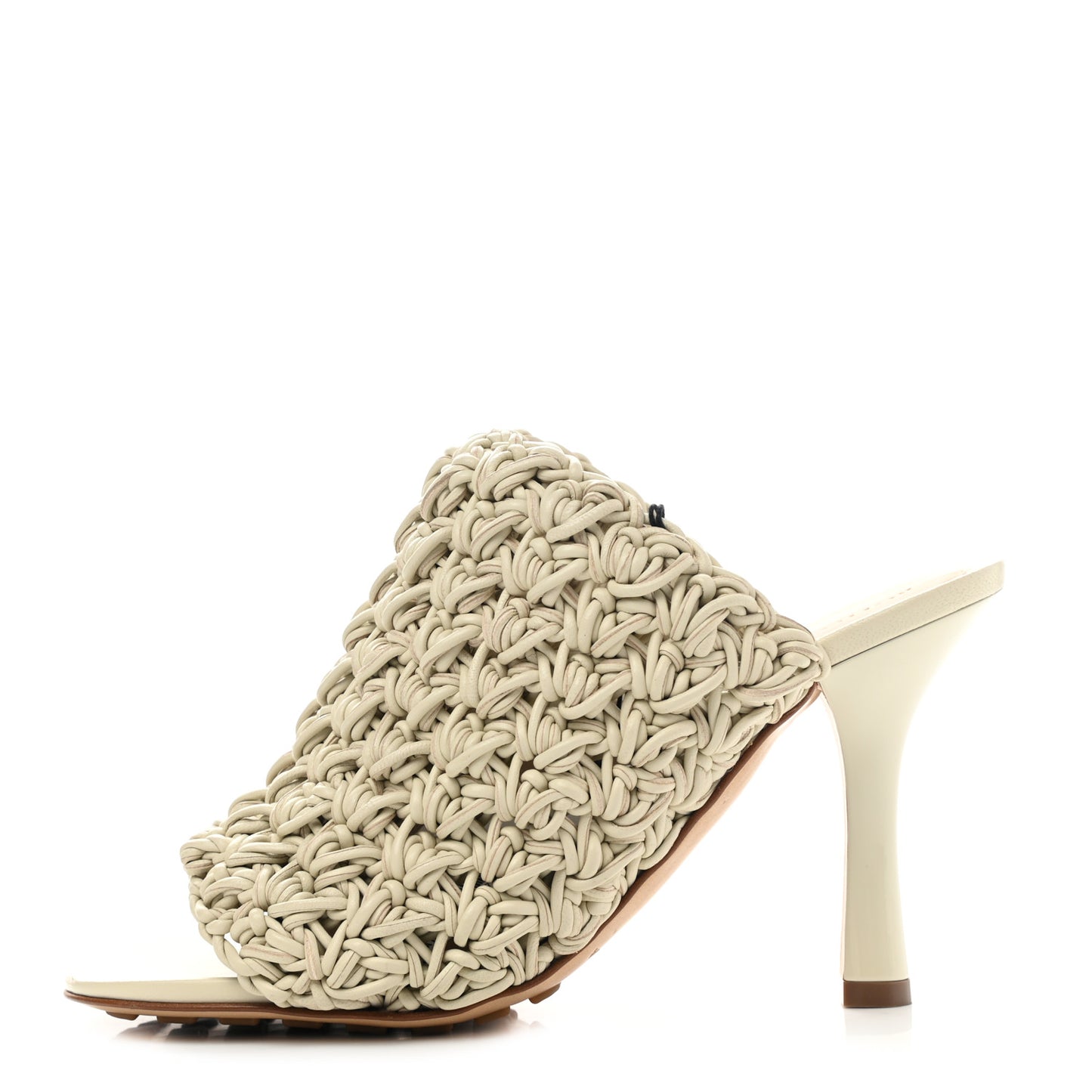 Nappa Intrecciato The Board Mules 36.5 Wax