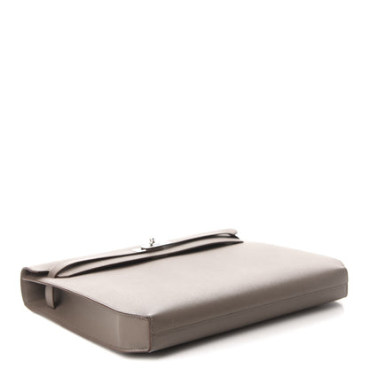 Hermes Epsom Kelly Depeches 36 Gris Etain 4 of 11