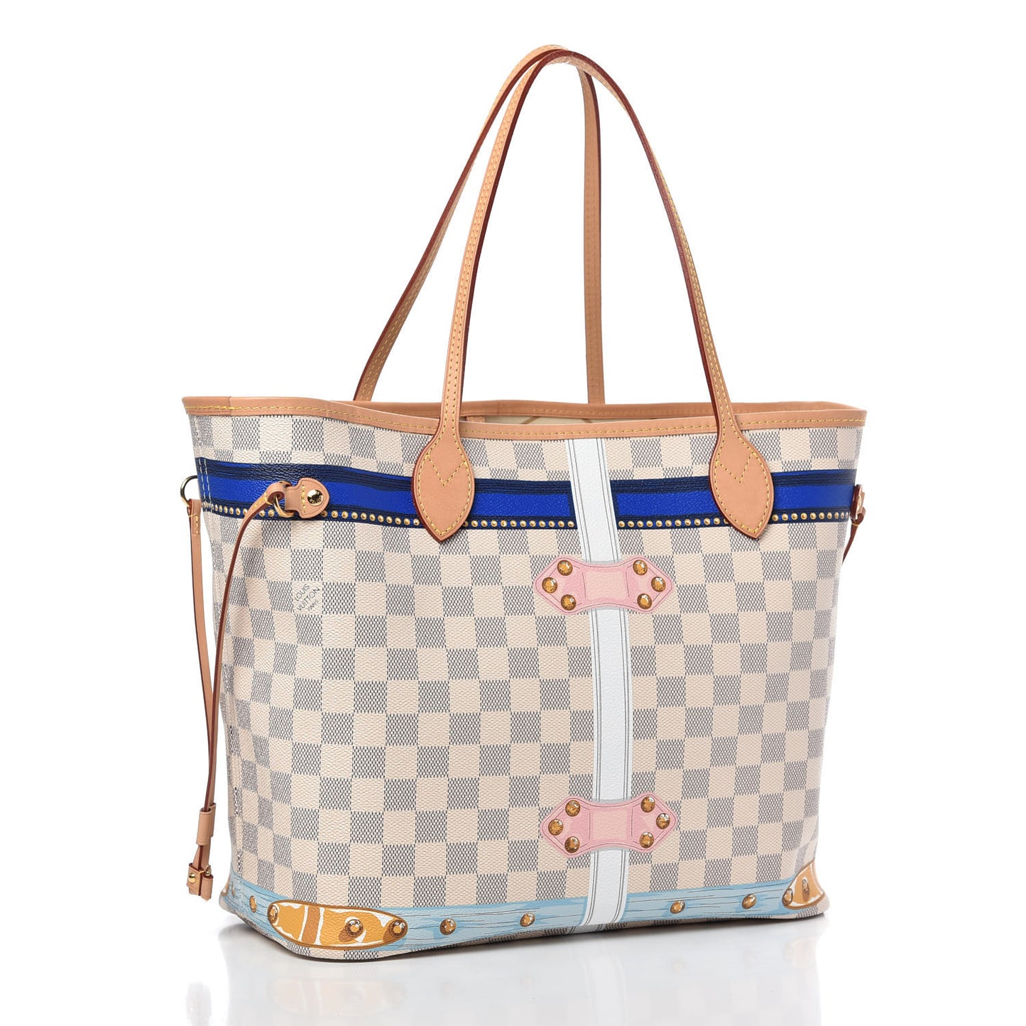 Damier Azur Summer Trunks Forte Dei Marmi Neo Neverfull MM