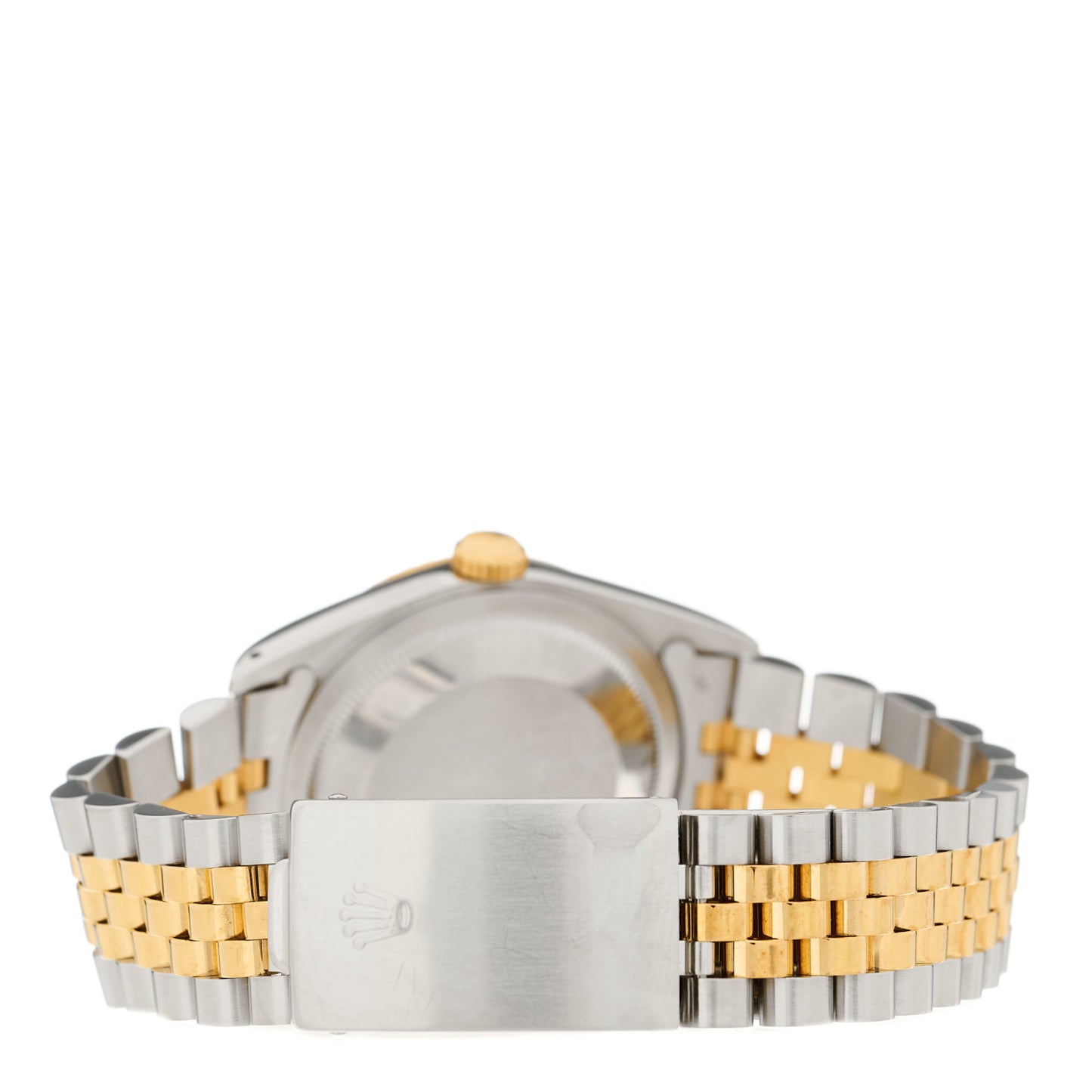 Stainless Steel 18K Yellow Gold 36mm Oyster Perpetual Datejust Watch Champagne 16233