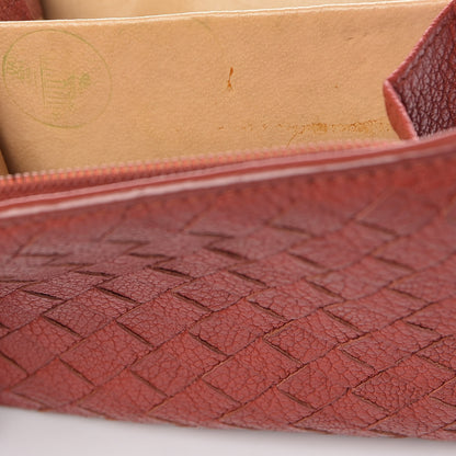 Bottega Veneta Goatskin Intrecciato French Compact Wallet 11 of 11