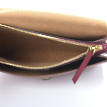 MCM Grained Calfskin Small Milla Clutch Pale Mauve 5 of 9