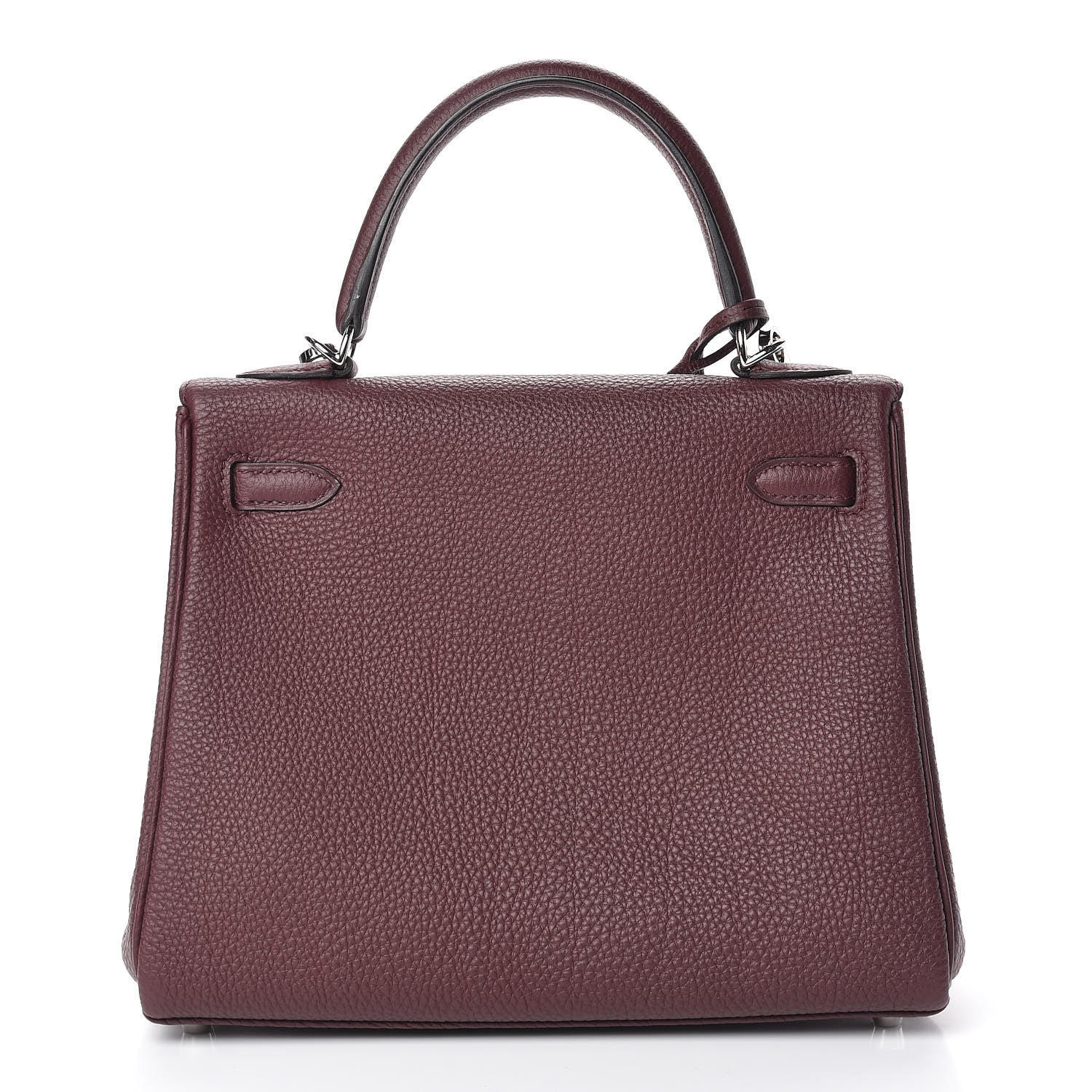 Hermes Togo Kelly Retourne 25 Bordeaux 4 of 37