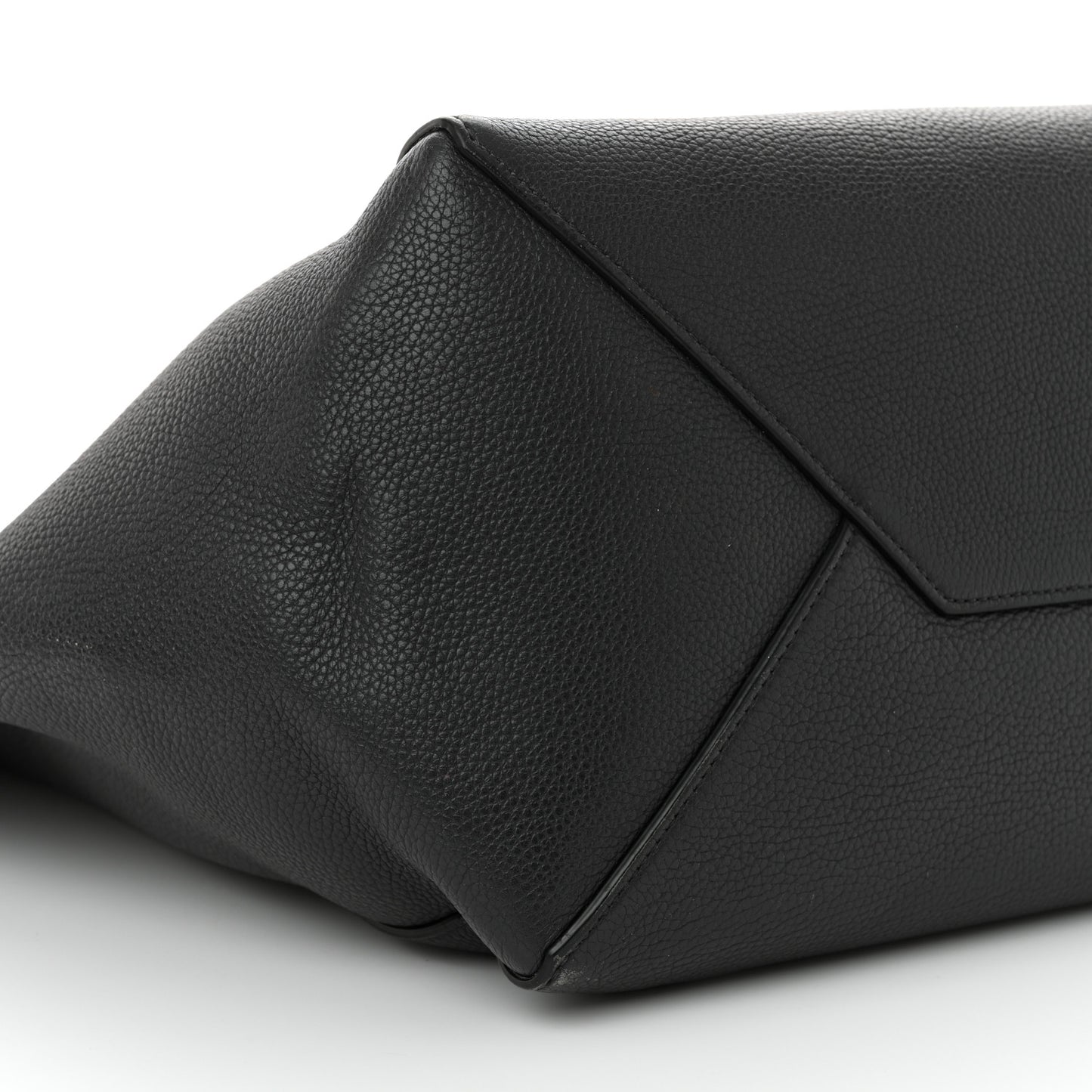 Soft Grained Calfskin Small Belt Cabas Phantom Grey