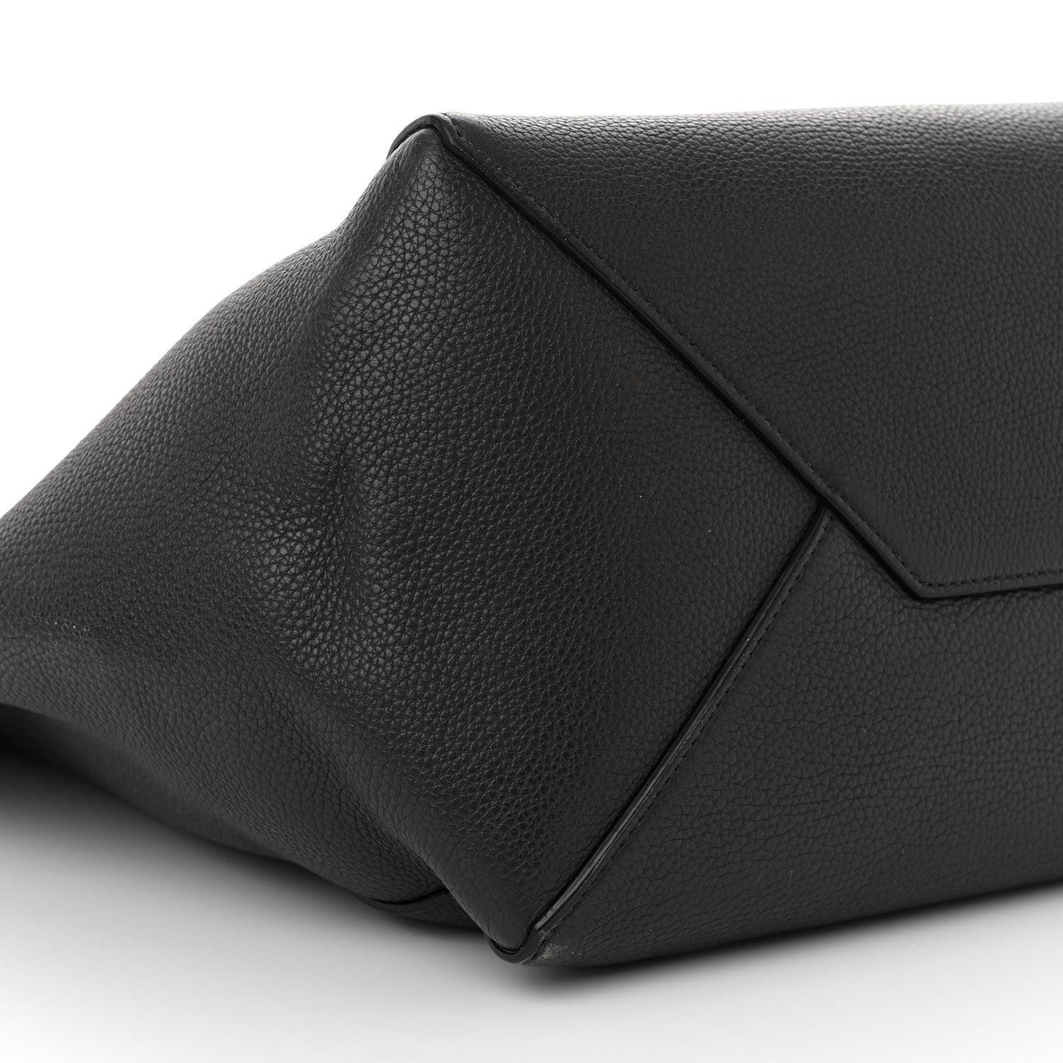 Celine Soft Grained Calfskin Small Belt Cabas Phantom Grey 8 of 14