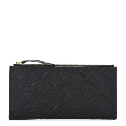 Louis Vuitton Empreinte Felicie Chain Wallet Zippered Insert Black 1 of 5