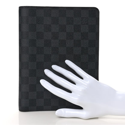 Louis Vuitton Damier Graphite Desk Agenda Cover 2 of 8