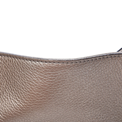 Gucci Metallic Pebbled Calfskin Medium Soho Chain Shoulder Bag Golden Beige 12 of 15