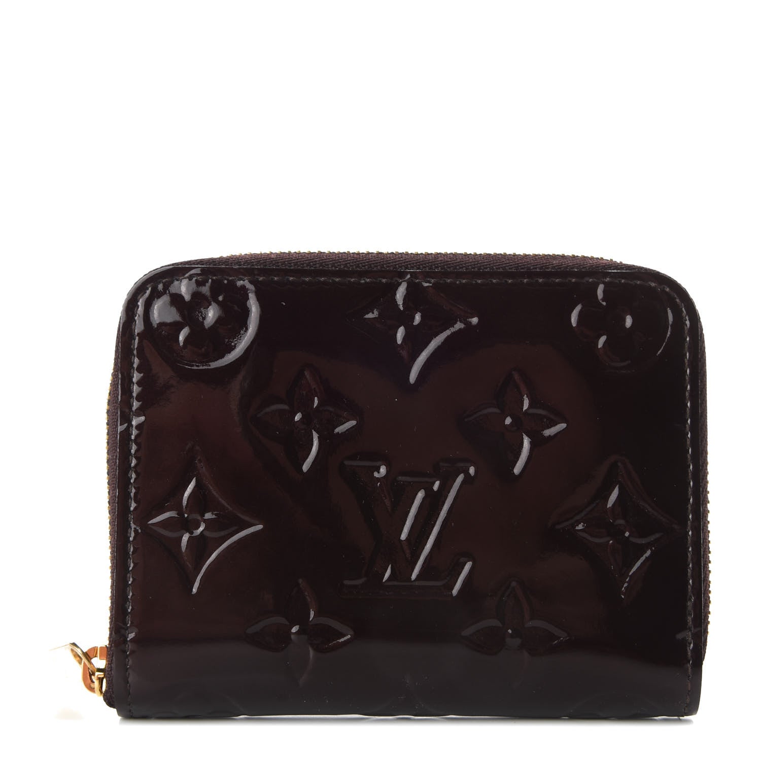 Louis Vuitton Vernis Zippy Coin Purse Wallet Amarante 1 of 6