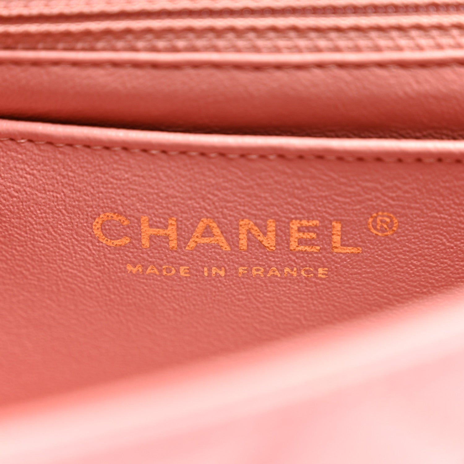 Chanel Lambskin Quilted Mini Rectangular Flap Pink 6 of 10