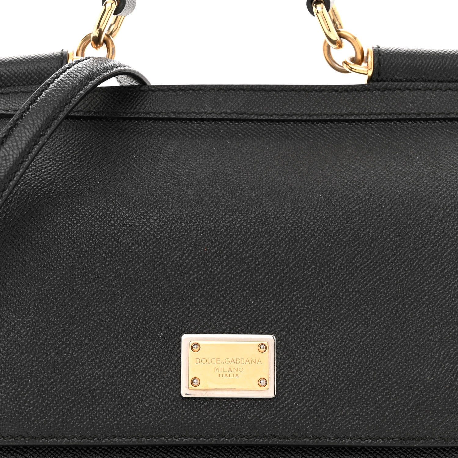 Dolce & Gabbana Dauphine Small Miss Sicily Satchel Black 7 of 17