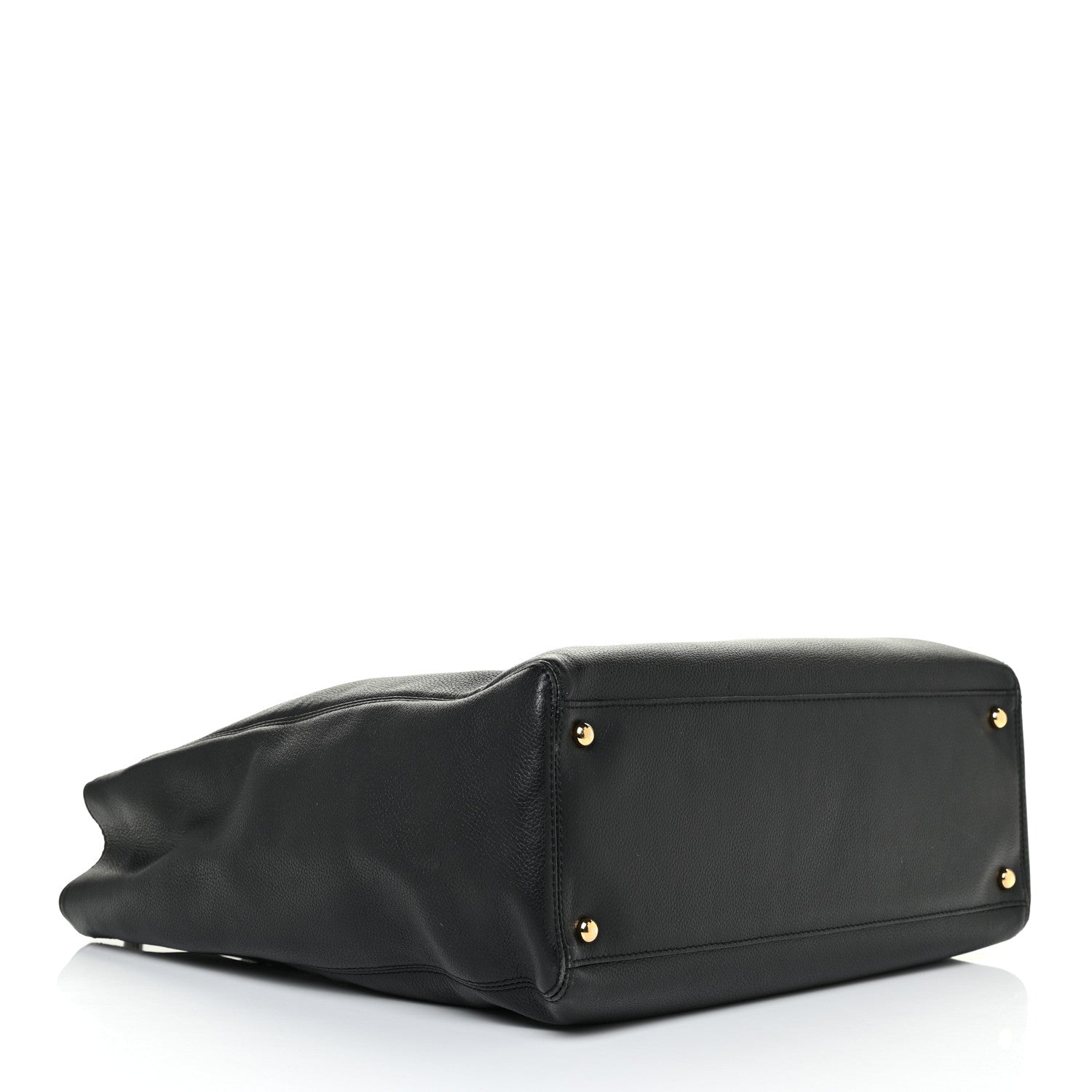 Chanel Calfskin Tall Cerf Tote Black 4 of 16