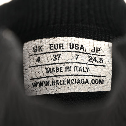 Balenciaga Neoprene Knit Womens Speed Sneakers 37 Black 7 of 9
