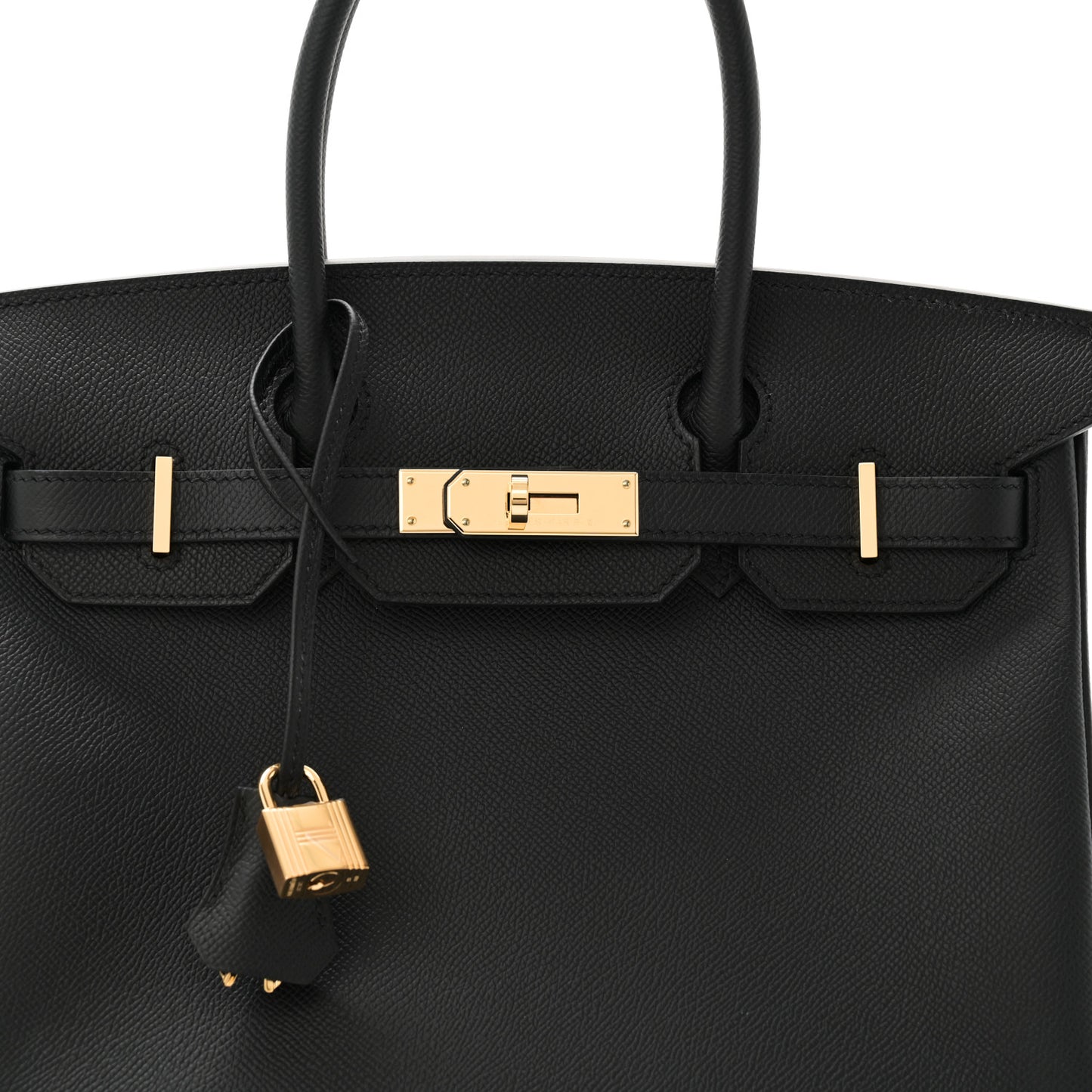 Epsom Birkin 30 Black