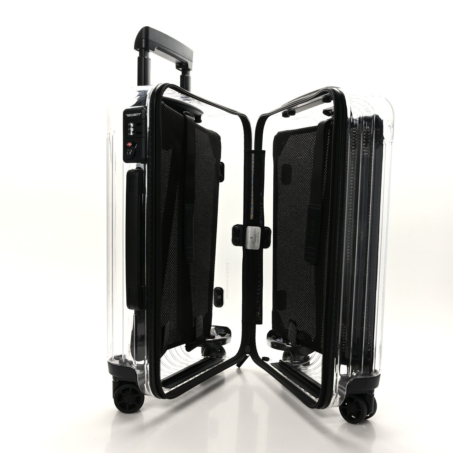 OFF-WHITE X RIMOWA Polycarbonate Luggage Transparent