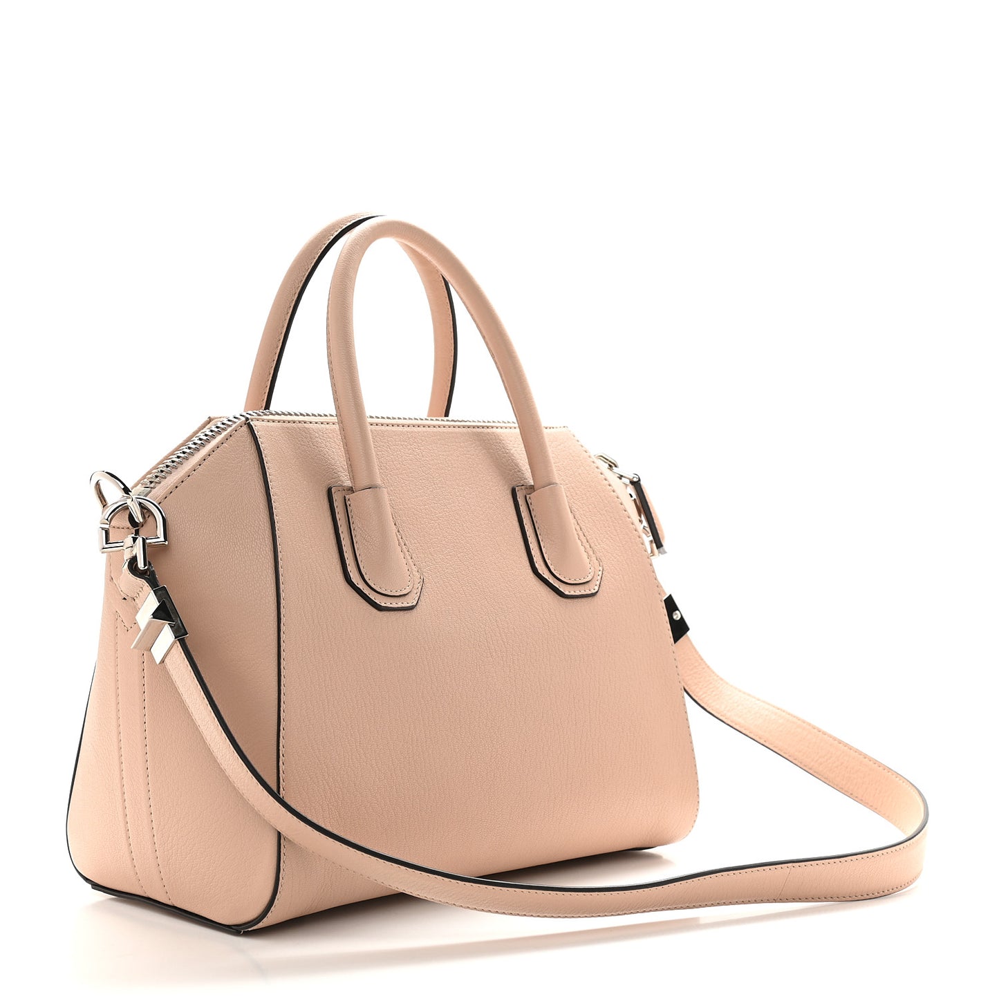 Sugar Goatskin Small Antigona Medium Beige