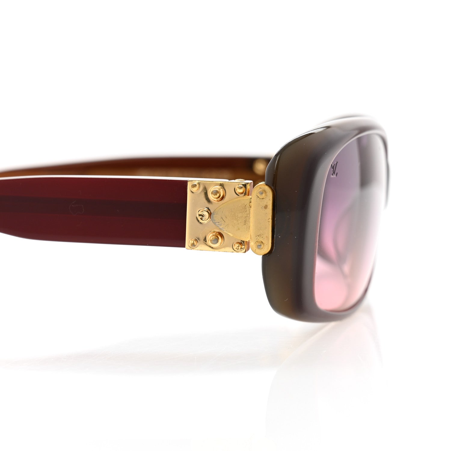 Louis Vuitton Acetate Soupcon GM Sunglasses Z0003E Glitter Honey 8 of 8