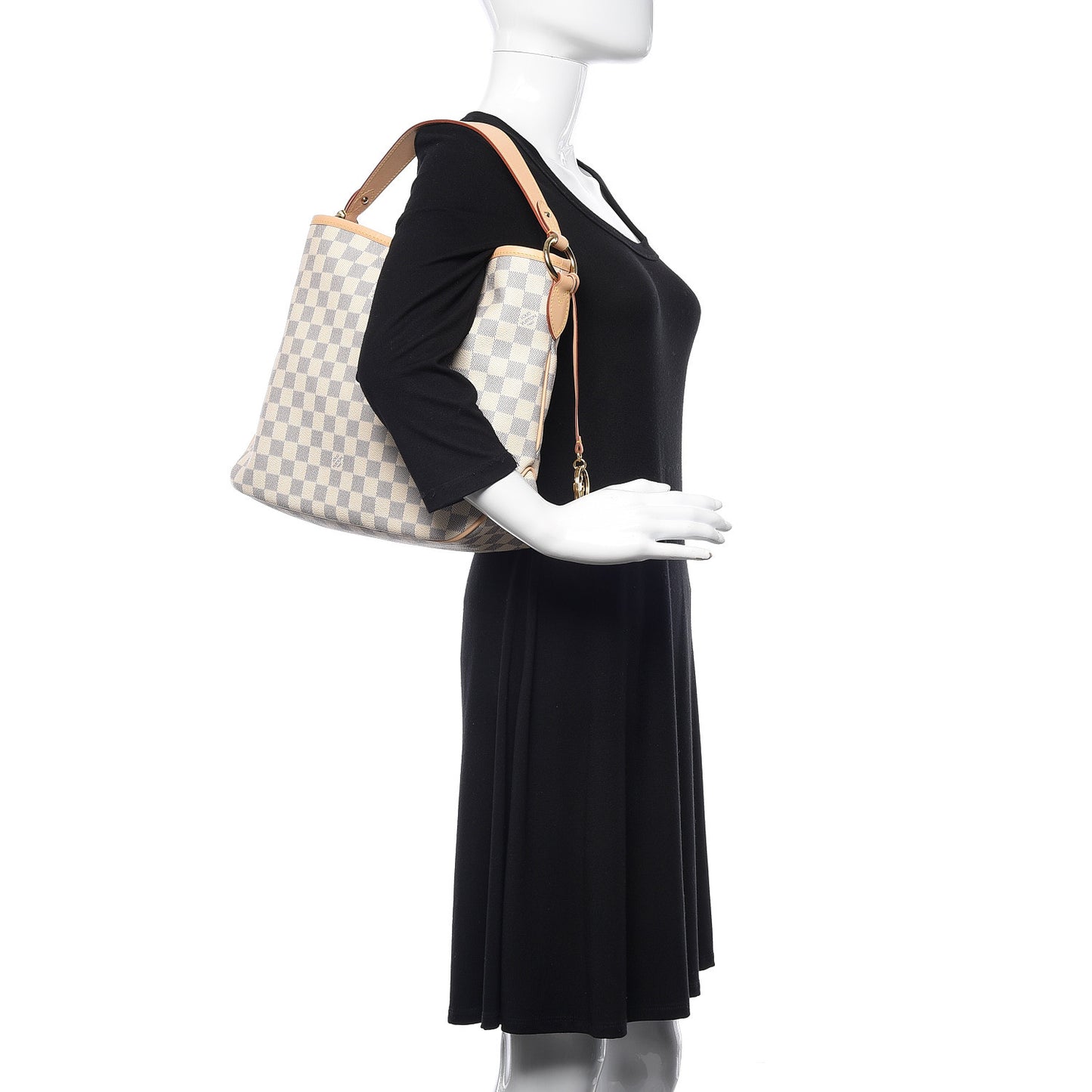 Damier Azur Delightful PM Rose Ballerine