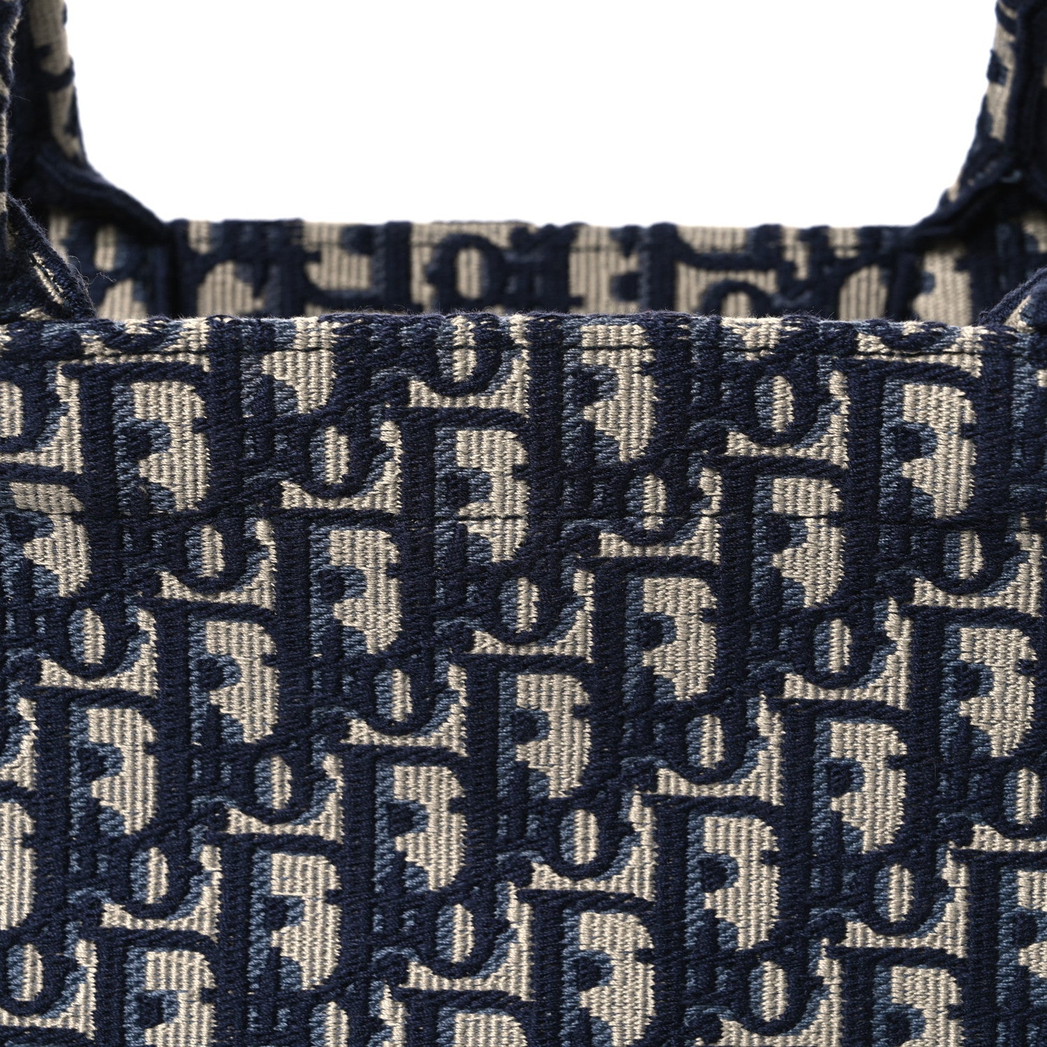 Christian Dior Oblique Large Book Tote Blue Multicolor 7 of 10