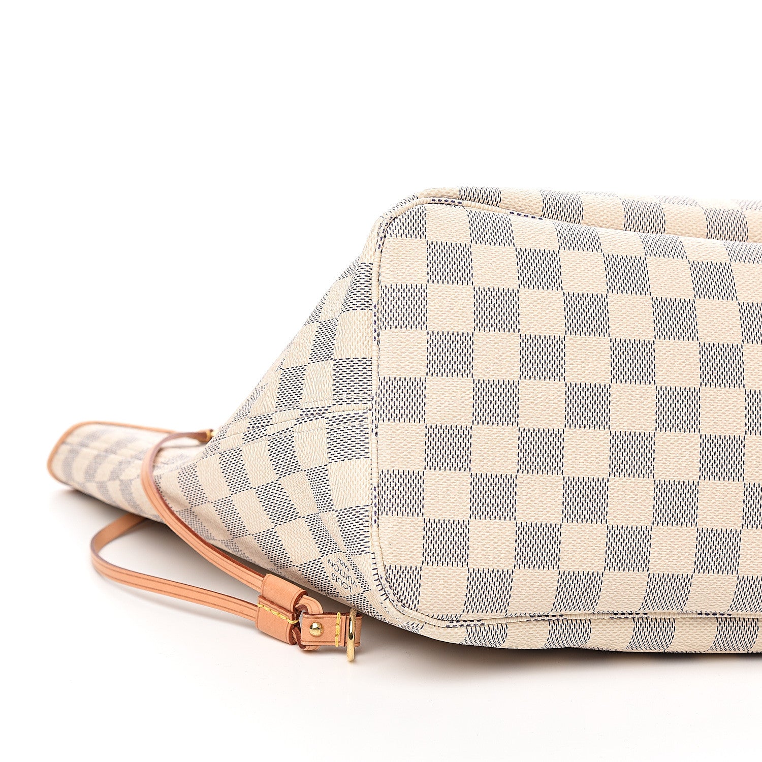 Louis Vuitton Damier Azur Neo Neverfull MM Rose Ballerine 8 of 10