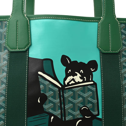 Goyard Goyardine Villette Tote Green 6 of 9
