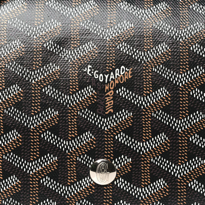 Goyard Goyardine Plumet Wallet Clutch Black 7 of 9