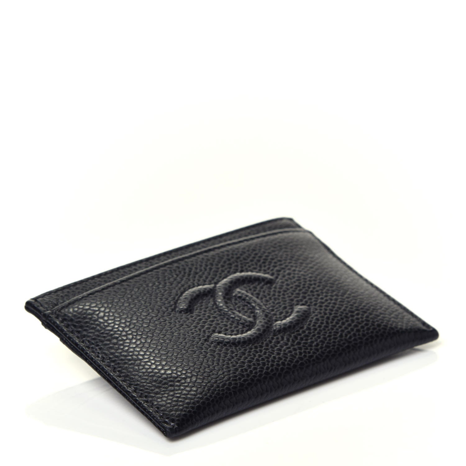 Chanel Caviar Timeless CC Card Holder Black 4 of 8