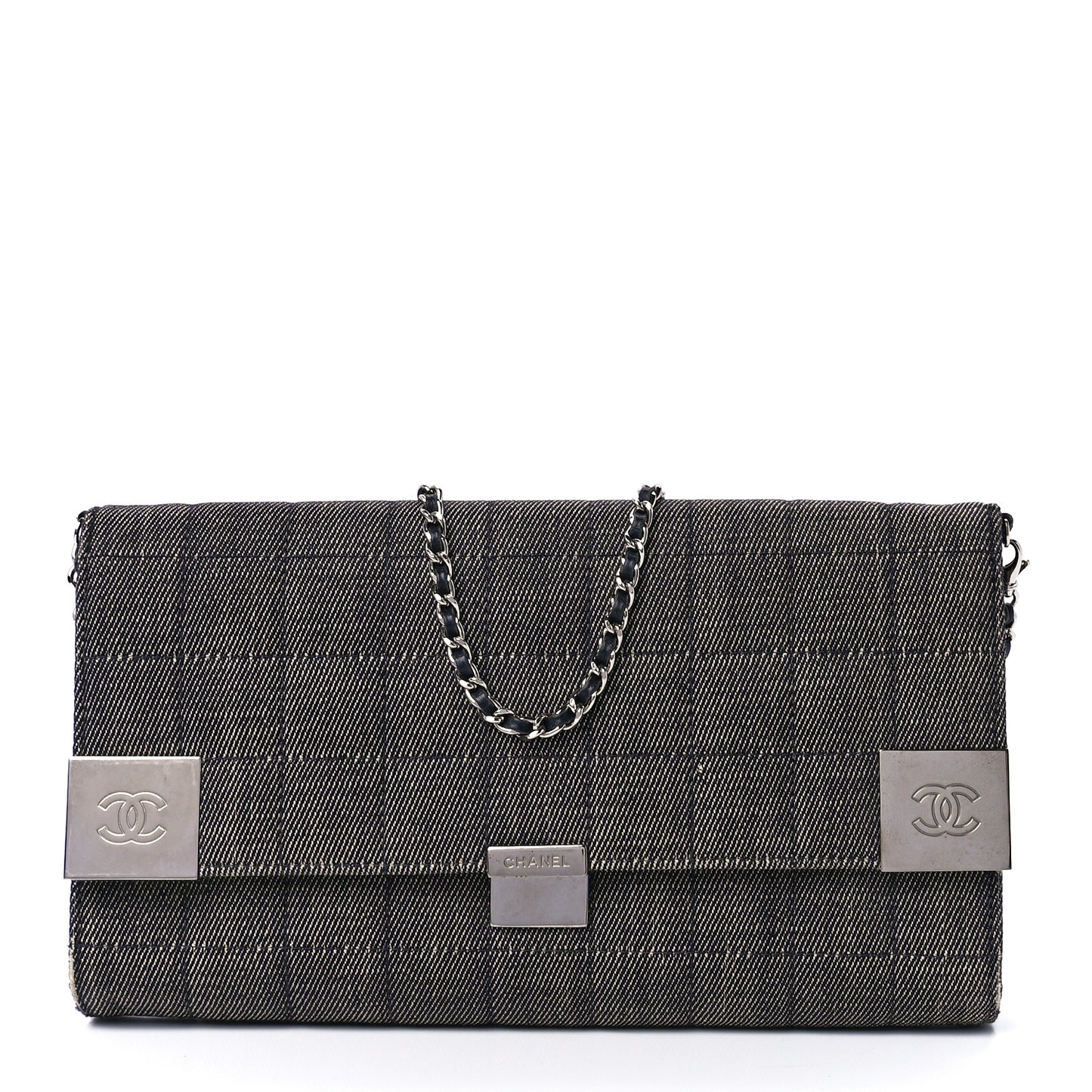 Denim Chocolate Bar Flap