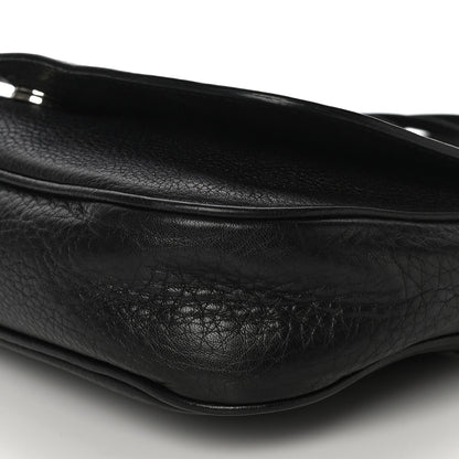 Gucci Pebbled Calfskin Medium Soho Flap Crossbody Black 10 of 21